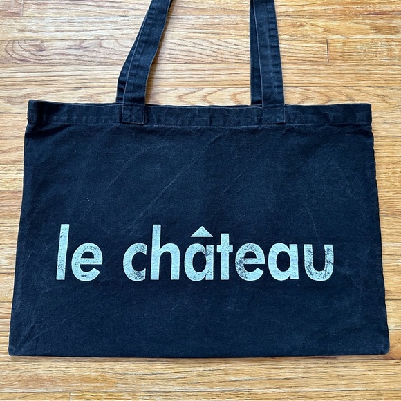 Le Chateau vintage tote - Picture 2 of 4